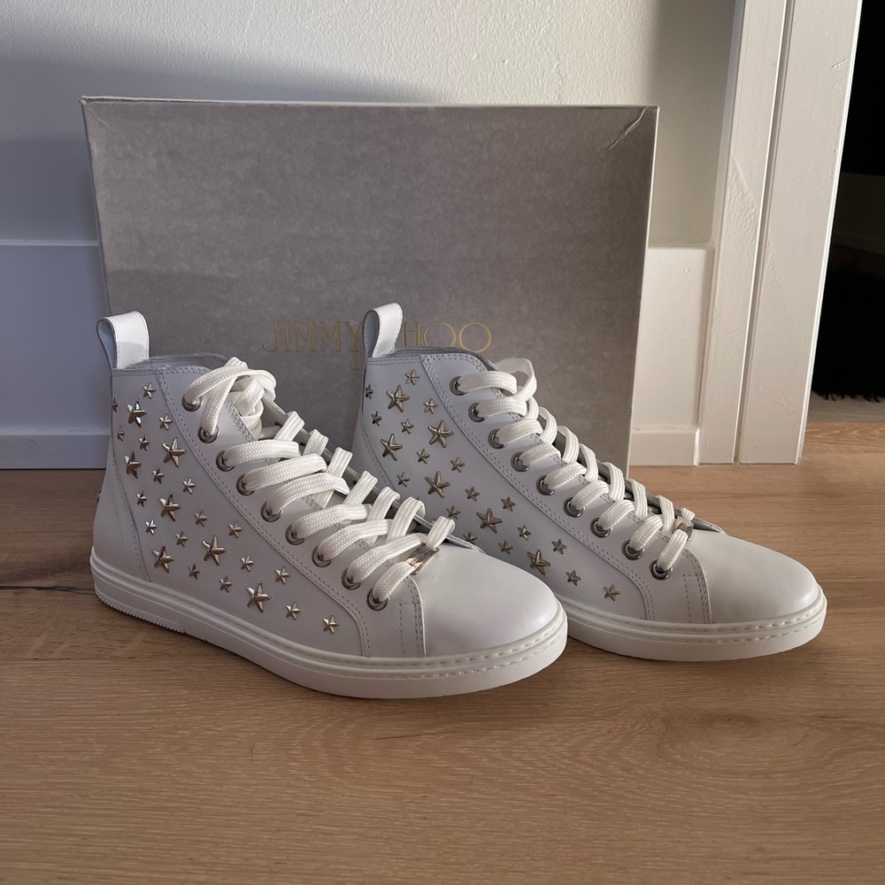 Jimmy Choo Sport Calf with Stars Size 43